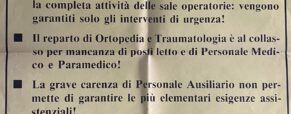 “Cittadinanza Attiva” al Sindaco di Noto e ad altre Autorità sull’Ospedale Trigona!