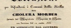 Ieri ed oggi: dal Colera del 1837 al Covid-19.